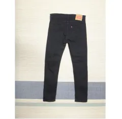 (34インチ) リーバイス 510 スリムフィット ブラック デニム パンツ