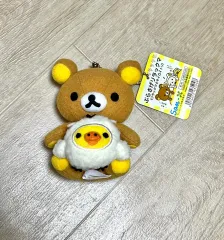 サンエックス 古典 リラックマ 羊 キーイロイトリ マスコット ぬいぐるみ キーホルダー