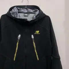 ニューバランス コンパクト ラグラン 軽量 フリース フーディー ジップアップ