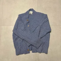 SATUR(セター) オーバーサイズ アルパカ ブラッシュ カーディガン