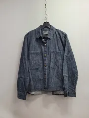 55 77)デニムシャツジャケット
