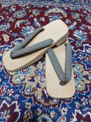 (27cm / 約250 255) 日本伝統の木製サンダル（ゲタ・ビーチサンダル・スリッパ）
