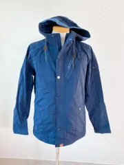 (本物) ブラックヤックポケットフード付きウインドブレーカージャケット (メンズ) 95 ）