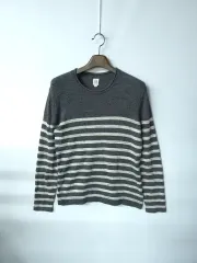 ギャップ (GAP) ストライプ ニット スリーブ ( メンズ95 )