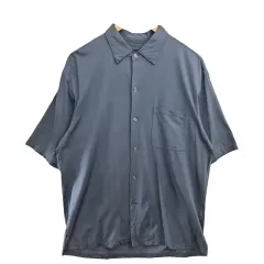 UNITED ARROWS ユナイテッドアローズ グリーンレーベル ネイビー シャツ L