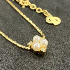 k18ジュエリーマキ 刻印あり ペリドットネックレストップ 他おまけ付き