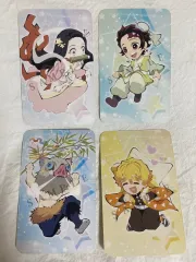 鬼滅の刃 キャラクター カード 4種 セット