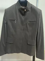 イタリア ブラウン レディース ジャケット +ズボン (セットアップ)