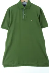 (M-2XL) Tommy Hilfiger トミーヒルフィガー 半袖 KARA（カラ） Tシャツ オーバーサイズ グリーン-14454
