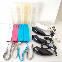 wii wiiu リモコンプラス　ヌンチャク　カバー　セット　美品　コントローラ