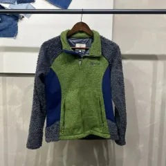 (90) エーグル(AIGLE) アウトドア リバーシブル フリース ジップアップ ジャケット