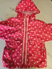 3can4on ピンク ドット ウィンドブレーカー 120