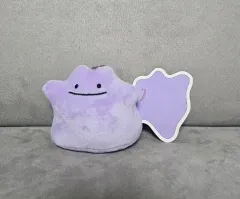 #正規品# ポケモン メタモン 8cm キーホルダー ぬいぐるみ