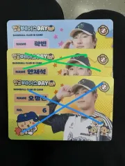 斗山ベアーズ X マンゴム トレカ フォトカード