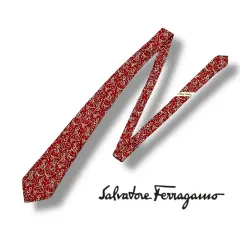 FERRAGAMO フェラガモ パータン ネクタイ s08058