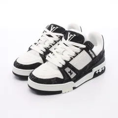 LOUIS VUITTON ルイ・ヴィトン LVトレイナーライン モノグラムデニム スニーカー