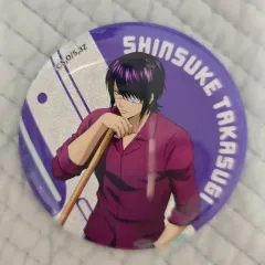 銀魂 3年Z組 高杉信介 グリッター 缶バッジ