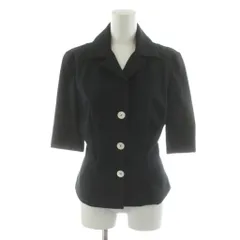 ドルチェ&ガッバーナ ドルガバ DOLCE&GABBANA ジャケット 半袖 黒 ブラック E861 /AN24