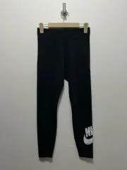 ナイキ レギンス ブラック スウッシュ ロゴ レギンス L