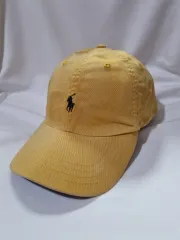 POLO Ralph Lauren（ポロ） Ralph Lauren(ラルフローレン) イエロー ボールキャップ 帽子