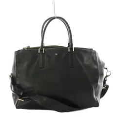 アニヤハインドマーチ ANYA HINDMARCH ハンドバッグ ショルダーバッグ 2way レザー 黒 ブラック /AN6