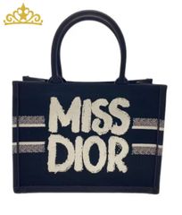 MISS DIOR ネイビートートバッグ - メルカリ