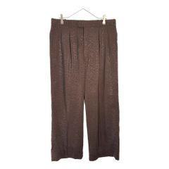 90s PRONTI ポリレーヨン ワイド スラックス ヴィンテージ old 黒