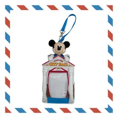 ディズニー【カードホルダー】ミッキー トゥーンタウン シティホール※定形外郵便発送