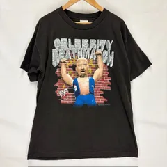98年 WWF STONE COLD ストーン・コールド Steve Austin Celebruty Deathmatch MTV  プリントTシャツ サイズL MADE IN USA FADE 08032403 11のサムネイル