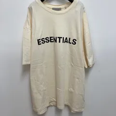 ESSENTIALS FEAR OF GOD FOG ロゴTシャツ アイボリー XL エッセンシャルズ
