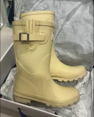 ROCK FISH(ロックフィッシュ) ウェザーウェア 옐ロー レインブーツ 4サイズ(235-240)