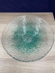 新品 琉球ガラス 潮騒でこぼこ皿 Lサイズ - メルカリ