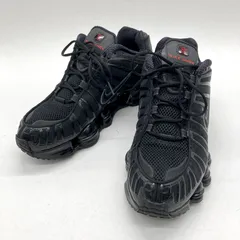 NIKE ナイキ Shox TL スニーカー AV3595-002 ローカット シューズ 衝撃吸収 ストリート メンズ 26cm ブラック 靴 B16100◆