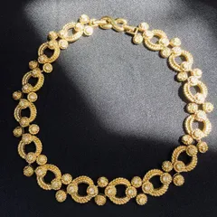 NINARICCI/ニナリッチ、ヴィンテージ、ゴールドネックレス