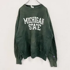 古着 used　Champion　チャンピオン　リバースウィーブ　スウェット/トレーナー　緑　グリーン　Lサイズ