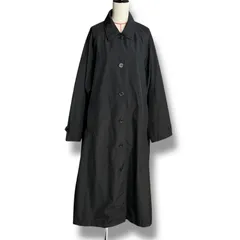 FORME フォルム バルマカンコート トレンチコート ロングコート 撥水加工 UV加工 ブラック 黒 サイズ1 レディース 春 ゴーゴー古着マルイ北千住店 12 No.1856