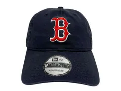 【新品】 NEWERA (ニューエラ) ボストン・レッドソックス 9TWENTY CAP ベースボールキャップ 60235200 F ネイビー×レッド ウィメンズ/028