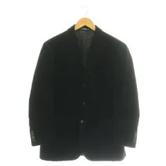 ポロ ラルフローレン POLO RALPH LAUREN コーデュロイテーラードジャケット 上着 L ブラック ノッチドラペル 長袖 3つボタン /OK■OS ■ECE003