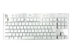 Logicool (ロジクール) テンキーレス LIGHTSPEED ワイヤレス RGBメカニカル ゲーミングキーボード G913-TKL-TCWH ホワイト 家電/028