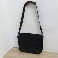 LUGGAGE LABEL ショルダーバッグ ナイロン ブラックのサムネイル