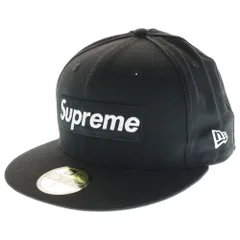 SUPREME (シュプリーム) 17SS ×NEW ERA Box Logo Cap ニューエラ ボックス ロゴキャップ ブラック
