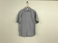 本物アニエスベーオムagnesbhommeコットン半袖シャツメンズサーフアメカジミリタリーストリートスケーターワークビジネススーツモードゴルフドレスグレー1S日本製のサムネイル