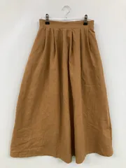earth music&ecology アースミュージックアンドエコロジー ミモレ/半端丈スカート F ベージュ