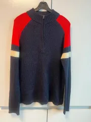 ヴィンテージ ハーフジップ ニット セーター