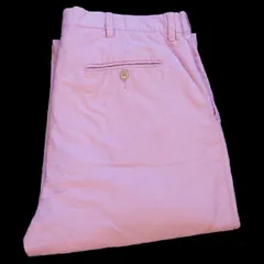 00s ポロ ラルフローレン オックスフォード コットンパンツ ピンク W34 L30★オールド クラシック スラックス トラウザーズ