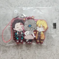 鬼滅の刃 竈門 炭治郎 我妻 善逸 伊之助 コラボ ラバーストラップ 6