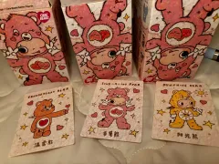 ZSIGA X ケアベア ラブアラットベア ファンシャインベア タンダーハートベア キーホルダー人形 & フィギュア