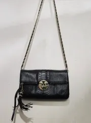 メトロシティ ブラック チェーン ショルダー兼クロスバック