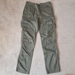 AVIREX カーゴパンツ ／ミリタリー S カーキ メンズ