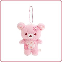 リラックマ 桜リラックマ ぶらさげぬいぐるみ リラックマ MV69301 サンエックス マスコット キーホルダー さくら 春 ピンク